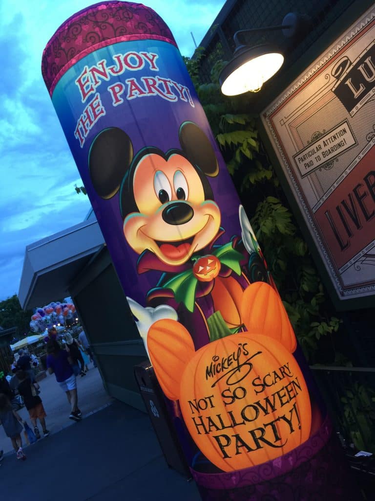 Vegan Options at Mickey's Not So Scary Halloween Party in Walt Disney World