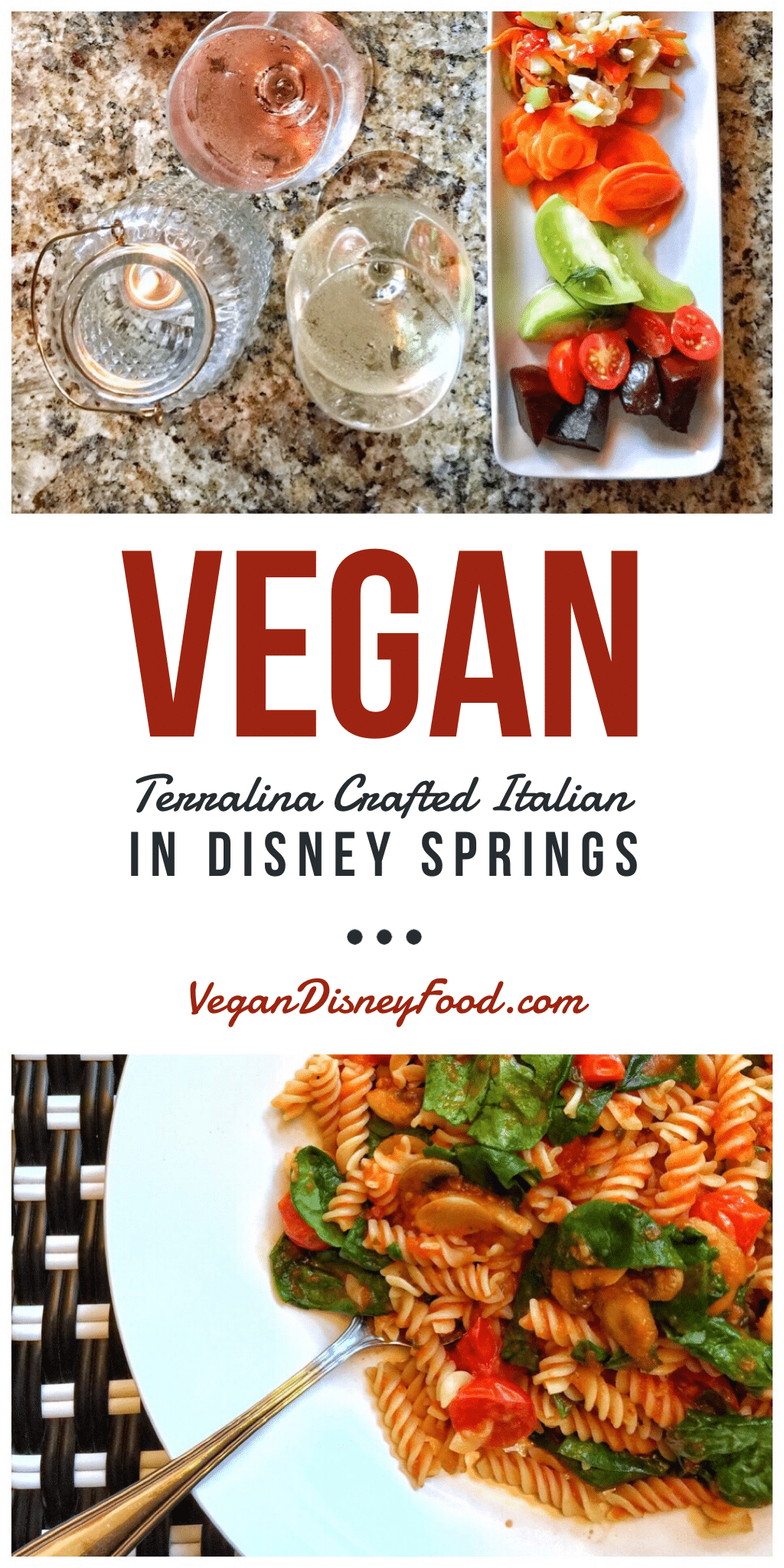 Vegan Food Review: Terralina Crafted Italian in Disney Springs at Walt Disney World