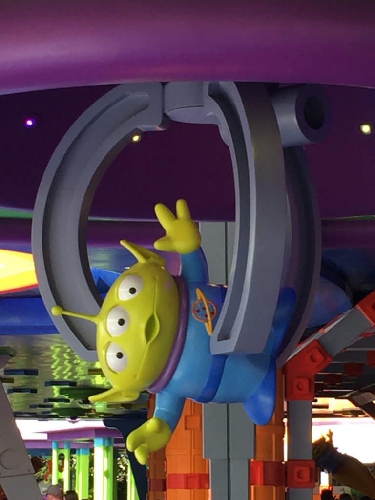 Alien Swirling Saucers in Walt Disney Worldâ€™s Toy Story Land