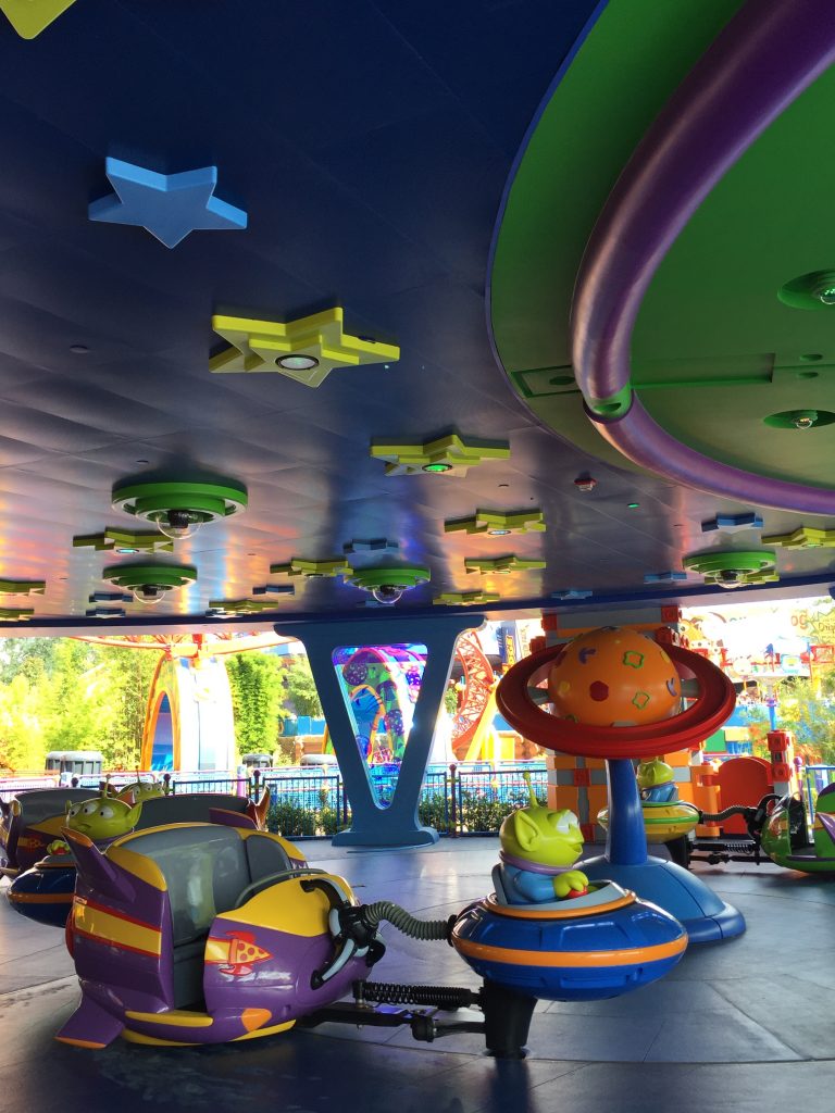 Alien Swirling Saucers in Walt Disney Worldâ€™s Toy Story Land