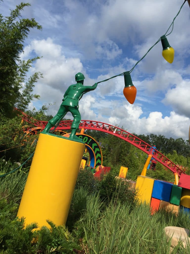 Slinky Dog Dash Coaster in Walt Disney World’s Toy Story Land