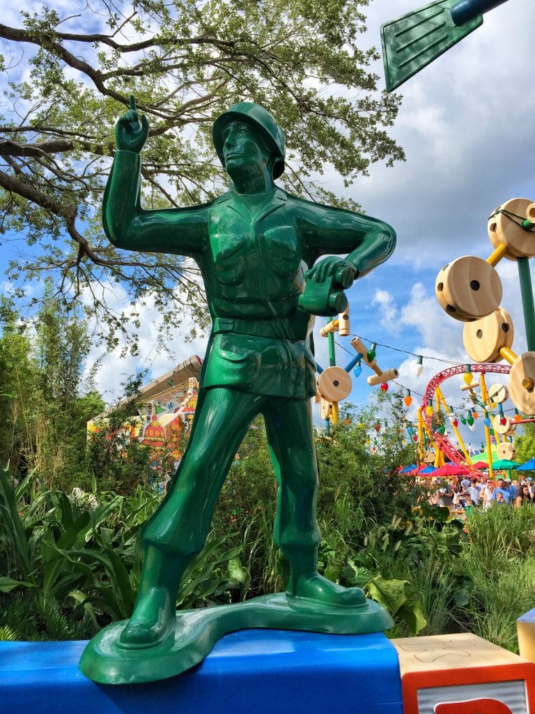 Toy Story Land in Disneyâ€™s Hollywood Studios at the Walt Disney World Resort