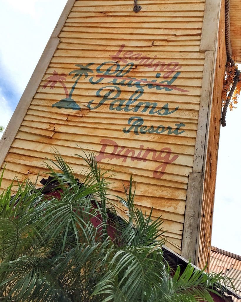 H2O Glow Nights at Disney’s Typhoon Lagoon - Leaning Palms