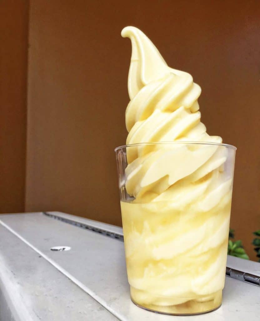 Rum Dole Whip at the Epcot International Food and Wine Festival in Walt Disney World