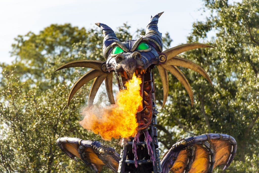 Disney Festival of Fantasy Parade Maleficent Float