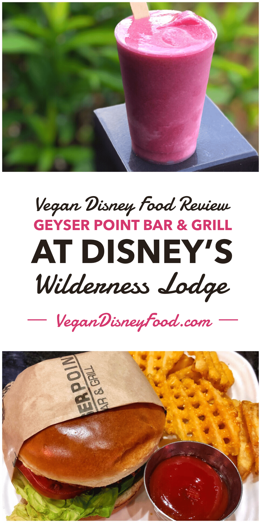 Vegan Disney Food Review: Geyser Point Bar & Grill at Disney’s Wilderness Lodge