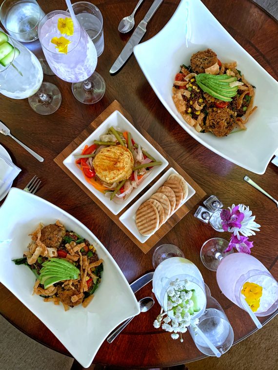 Vegan Disney Food Review: Lunch in the Waldorf Astoria Orlando Spa