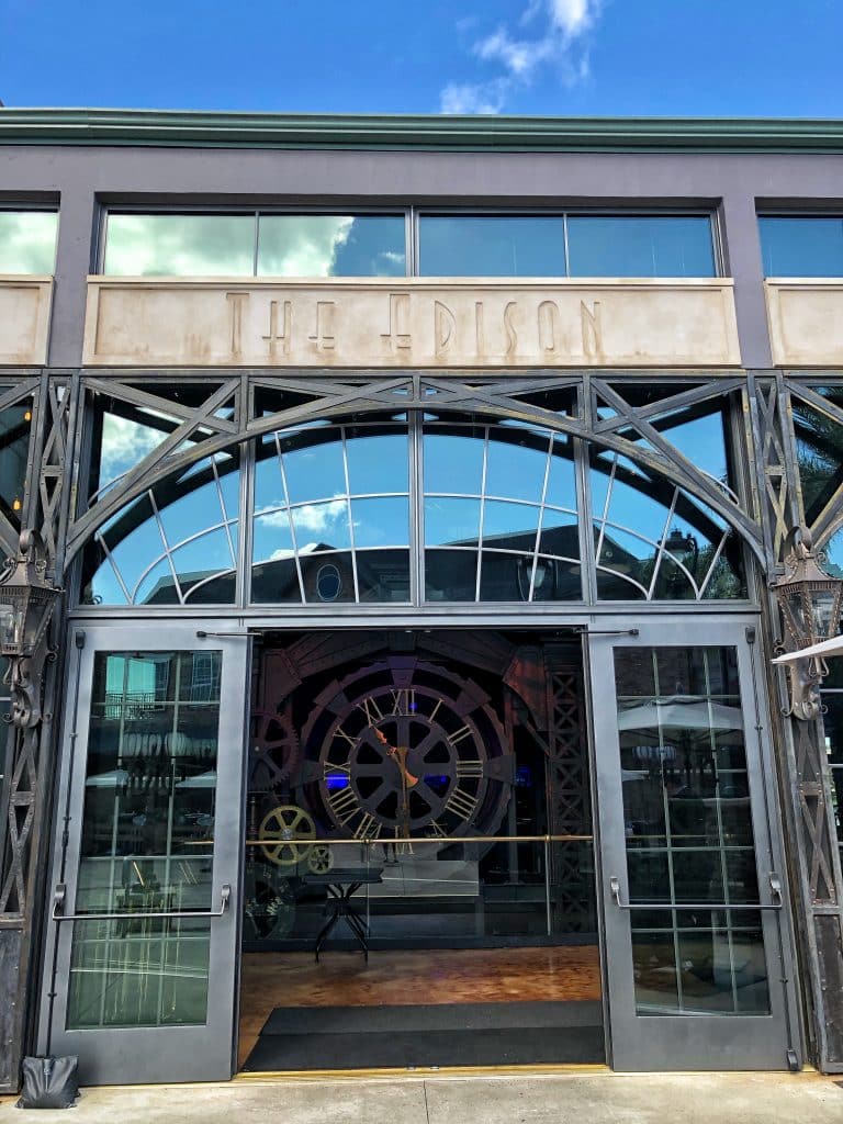 Vegan Disney Food Review: Lunch at The Edison in Disney Springs