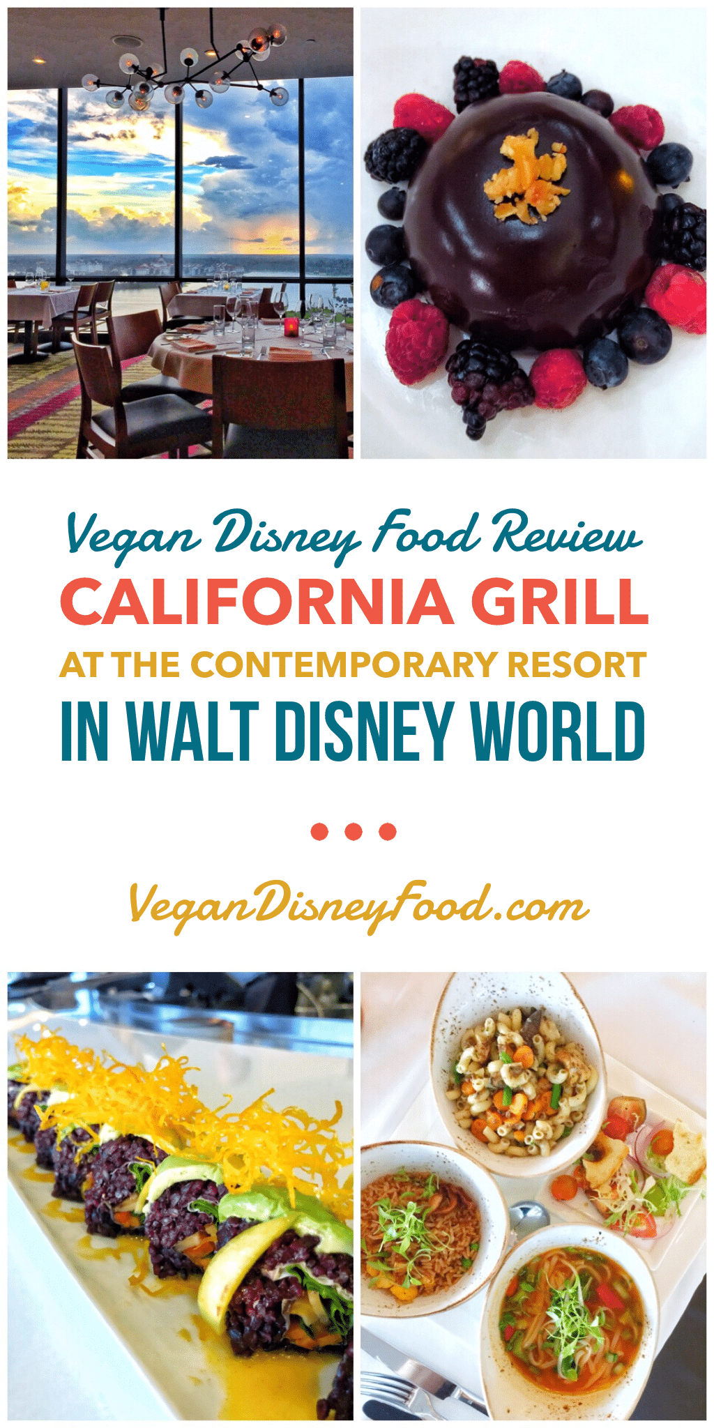 Vegan Disney Food Review: California Grill at the Contemporary Resort in Walt Disney World