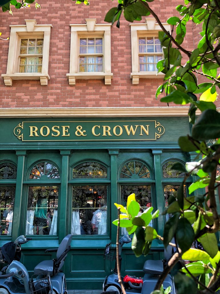 Vegan Disney Food Review: Rose & Crown Dining Room in the UK at Epcot