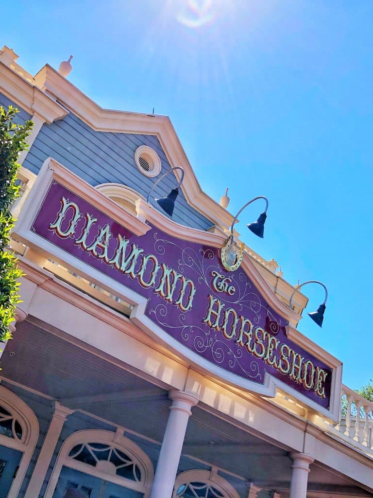 Vegan Disney Food Review: Lunch at The Diamond Horseshoe in Magic Kingdom