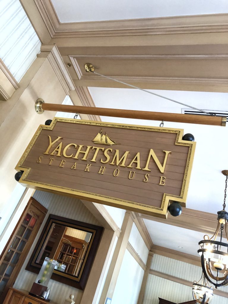 Vegan Disney Food Review: Yachtsman Steakhouse Dinner at Walt Disney World Resort