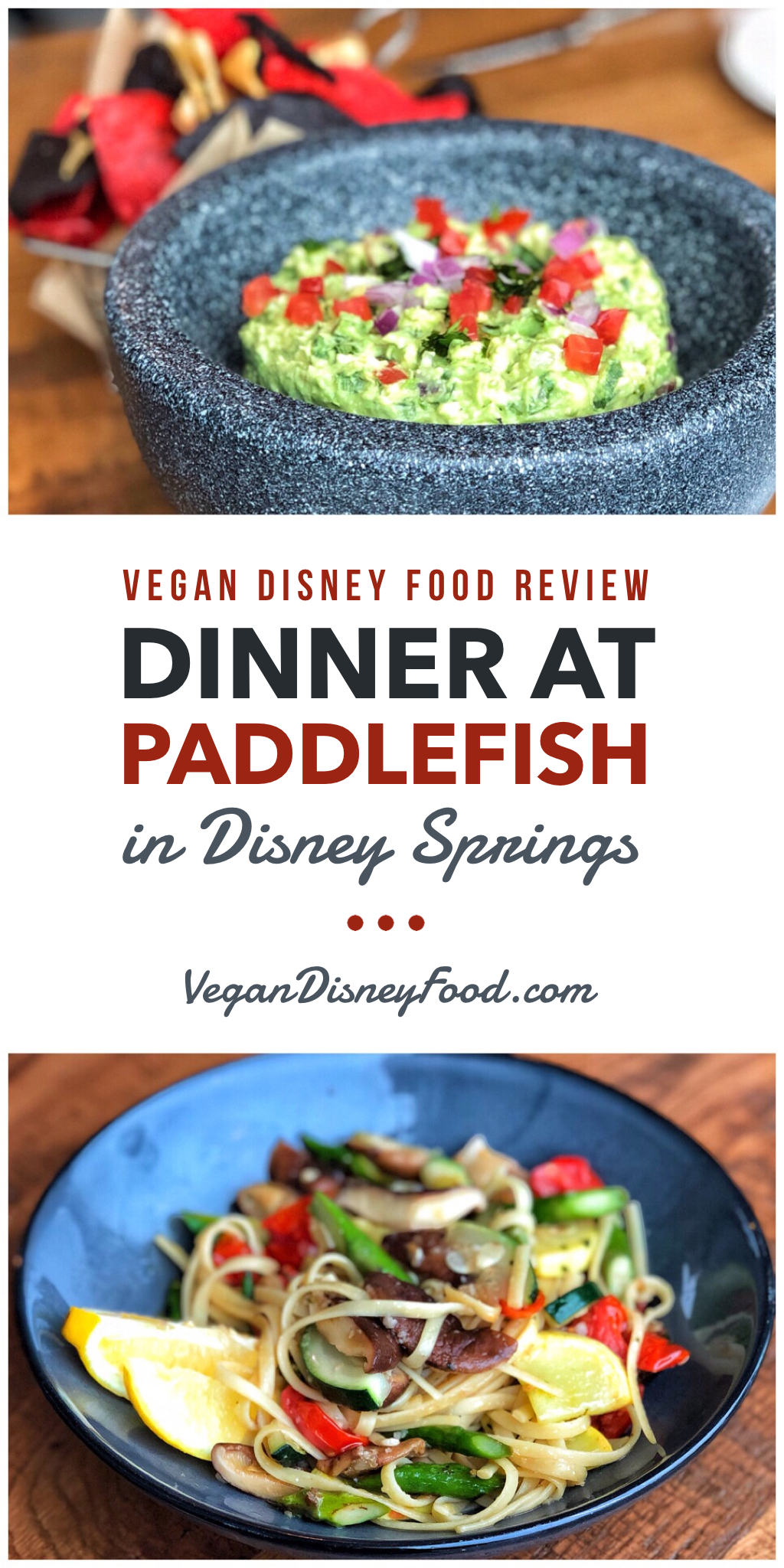 Vegan Disney Food Review: Dinner at Paddlefish in Disney Springs
