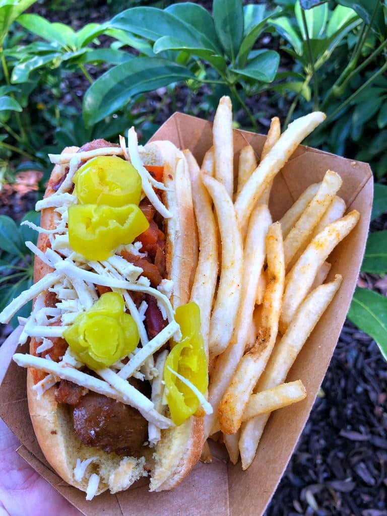 Vegan Disney Food Review: Leaning Palms at Disney’s Blizzard Beach Water Park