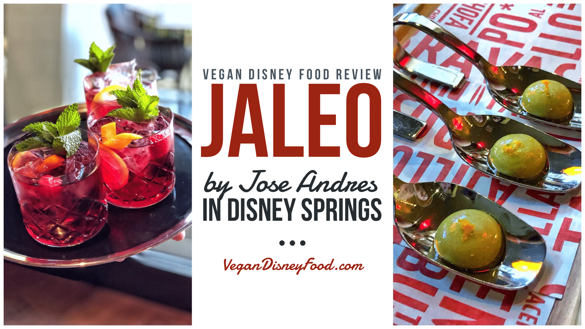 Vegan Disney Food Review: Jaleo by Jose Andres in Disney Springs