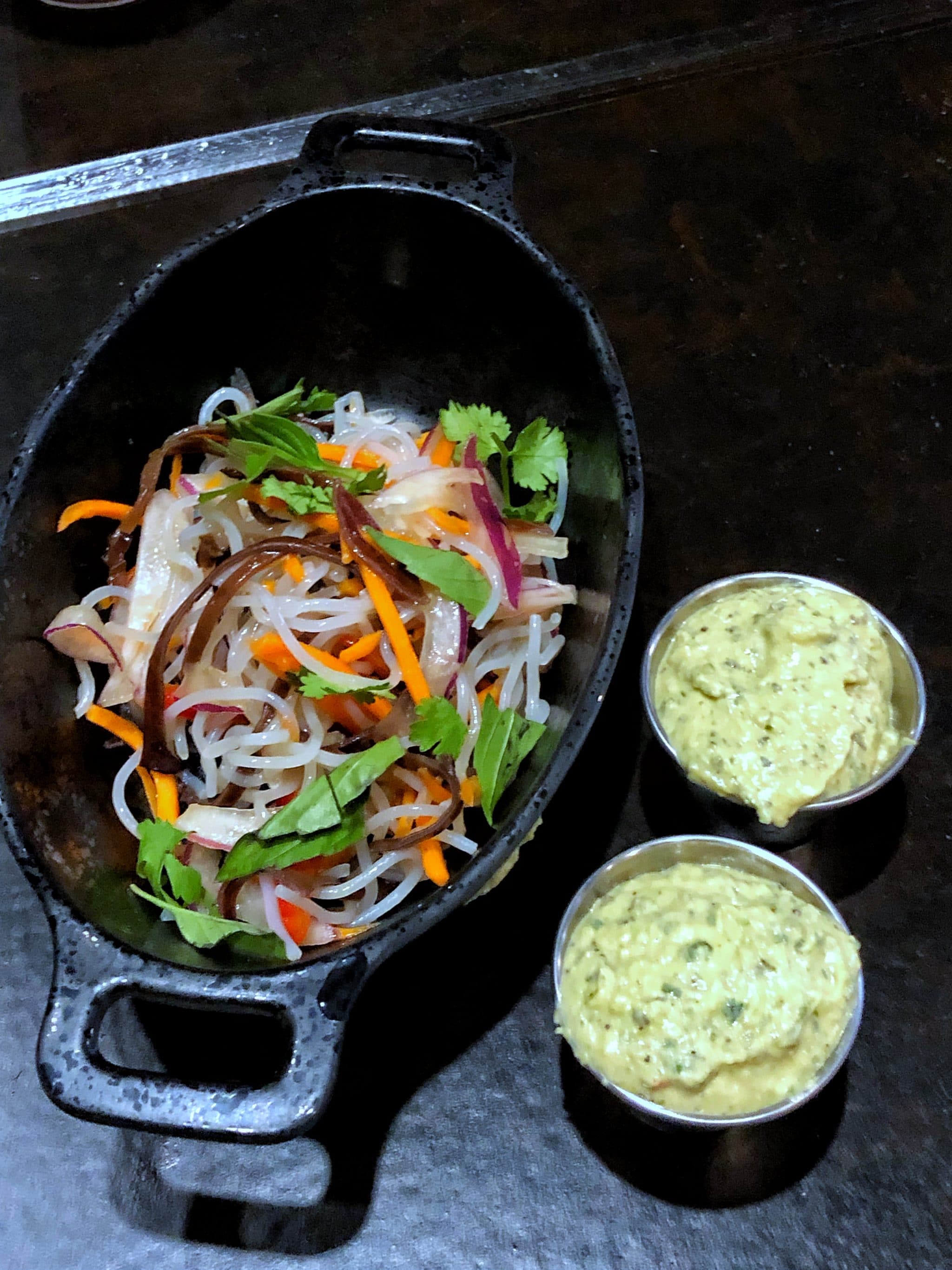 What’s Vegan at Disney’s Star Wars: Galaxy’s Edge? - Modified Yobshrimp Noodle Salad