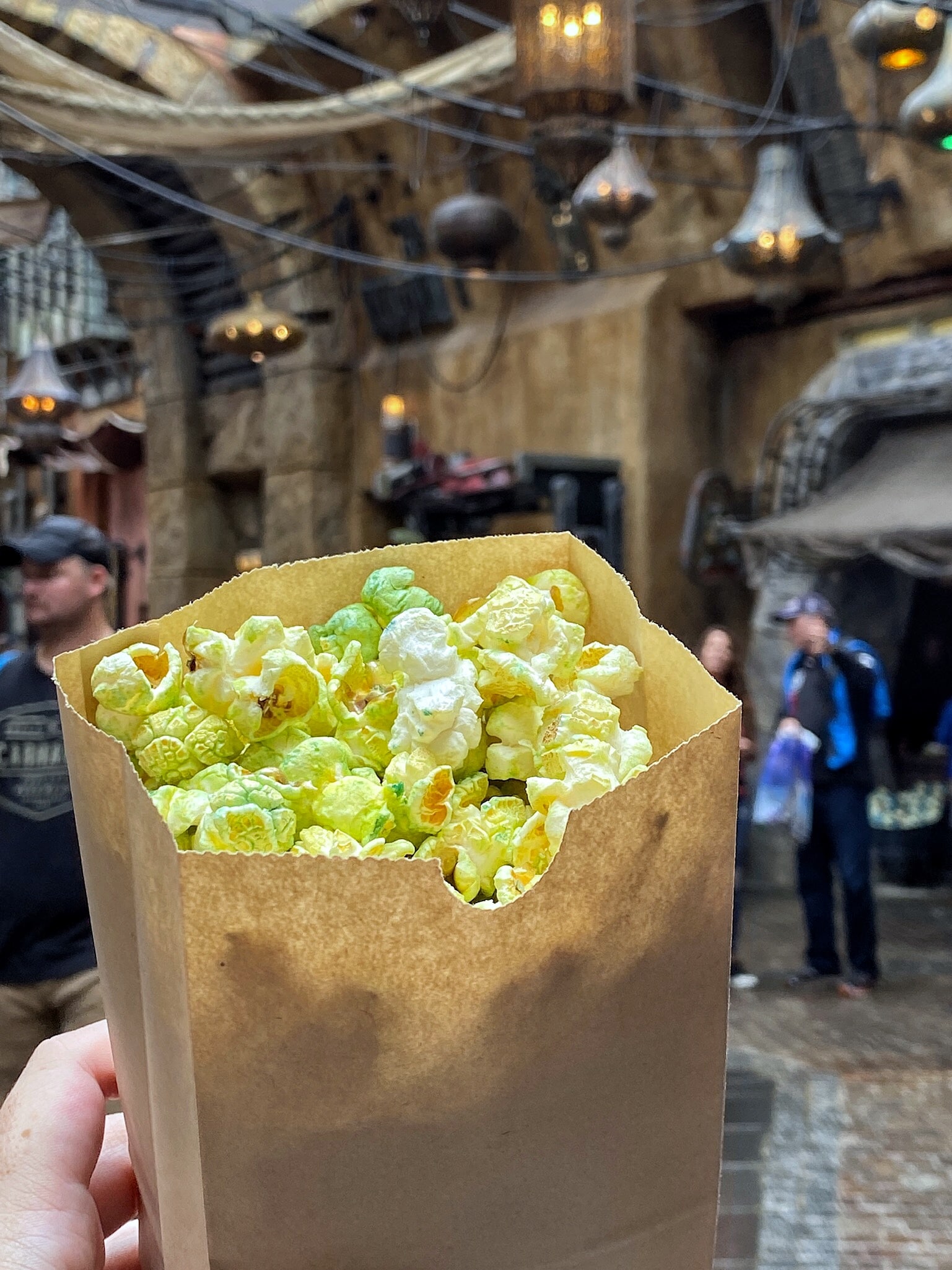 What’s Vegan at Disney’s Star Wars: Galaxy’s Edge? - Kat Saka’s Kettle Galaxy Grains Popcorn