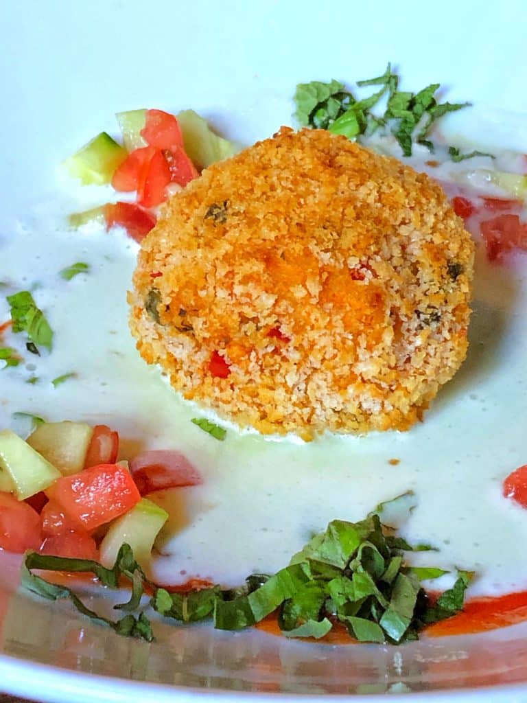 Plant-based Vegan Arancini at Mama Melrose’s in Disney’s Hollywood Studios