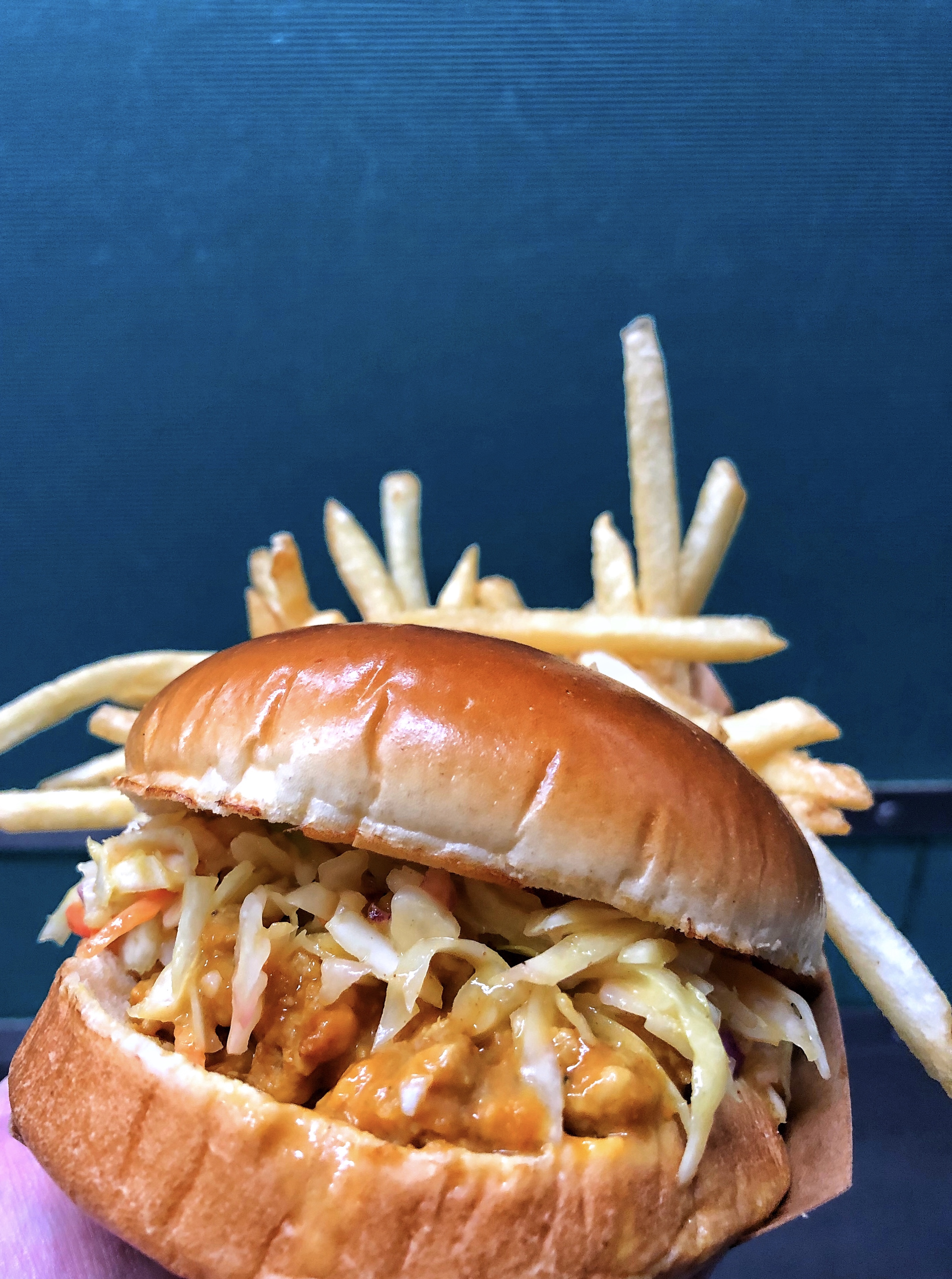 Vegan Disney Food Plant Based Sloppy Joe from Cosmic Ray’s Starlight