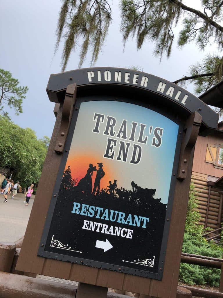 Vegan at Trails End restaurant at Disney’s Ft Wilderness Resort and Campground {Without Chef TJ}