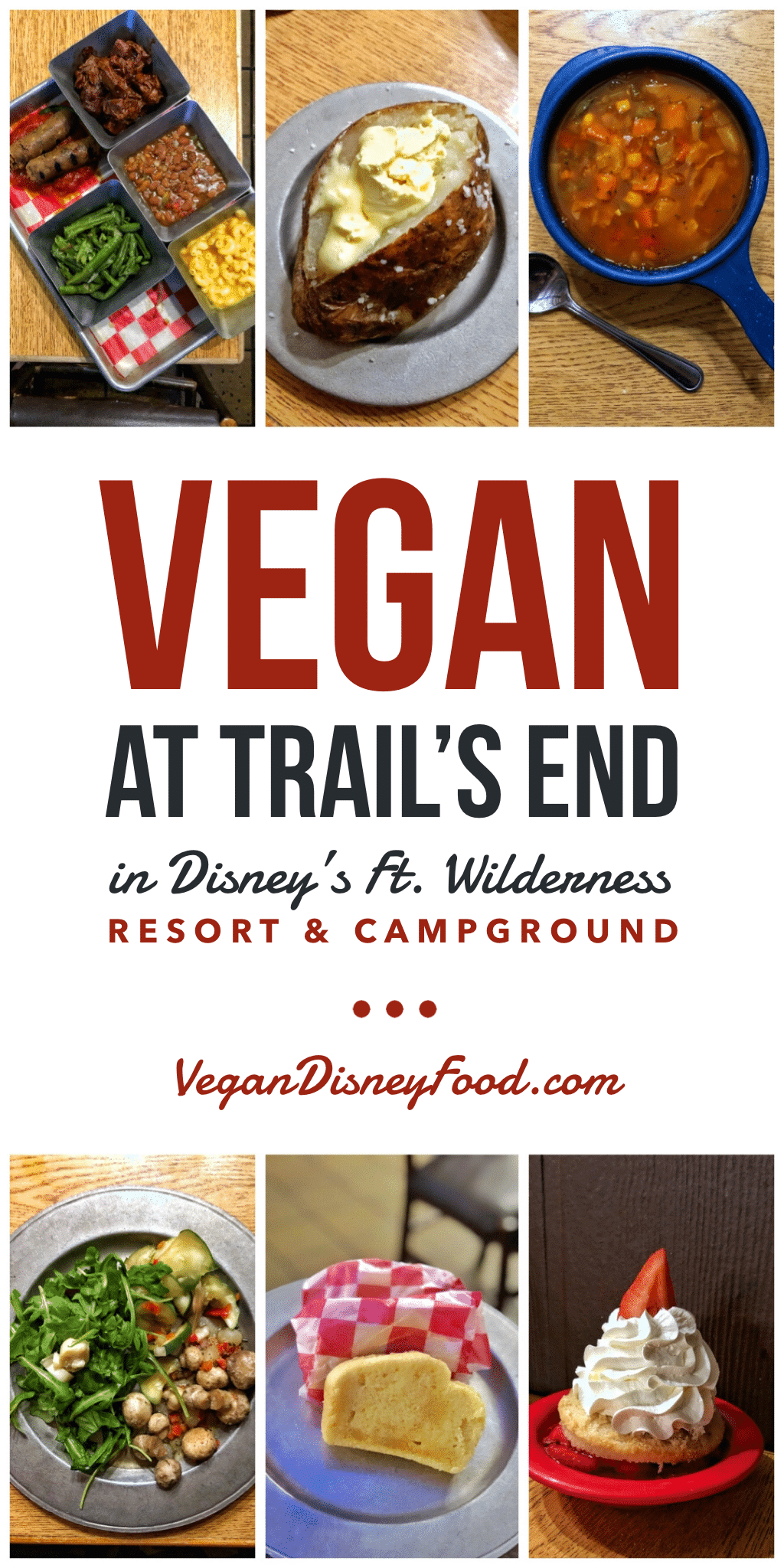 Vegan Dinner at Trails End at Disney’s Ft Wilderness Resort and Campground without Chef TJ