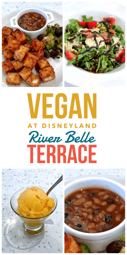 Vegan in Disneyland - River Belle Terrace Vegan Fantasmic Dining Package