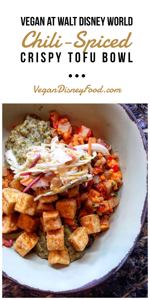 Vegan at Walt Disney World - Chili Spiced Tofu Bowl at Satu’li Canteen In Pandora at Animal Kingdom