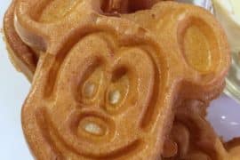 Vegan Walt Disney World - Vegan Mickey Waffles at Boma in Disney’s Animal Kingdom Lodge