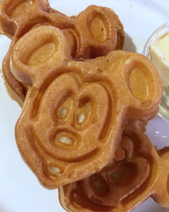 Vegan Walt Disney World - Vegan Mickey Waffles at Boma in Disney’s Animal Kingdom Lodge