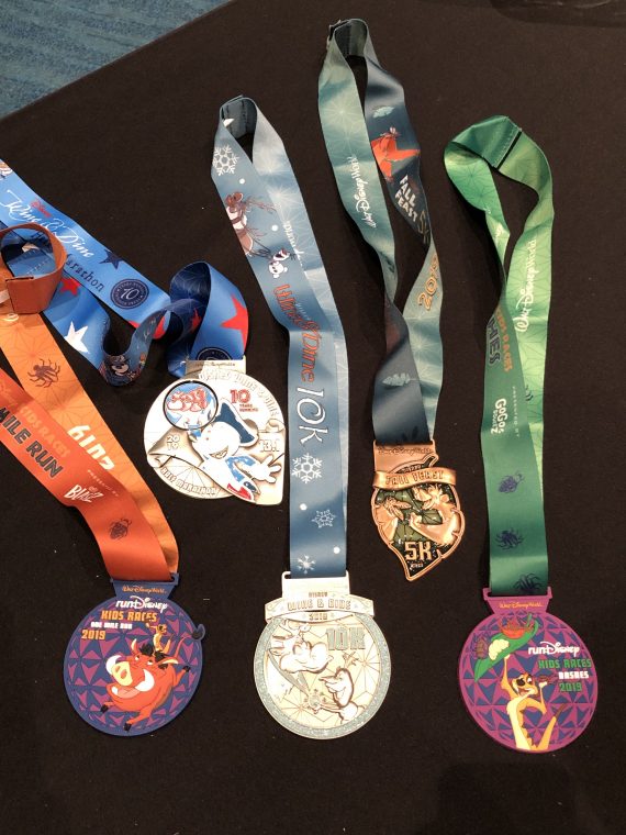 2019 runDisney Wine & Dine Race Medals Revealed
