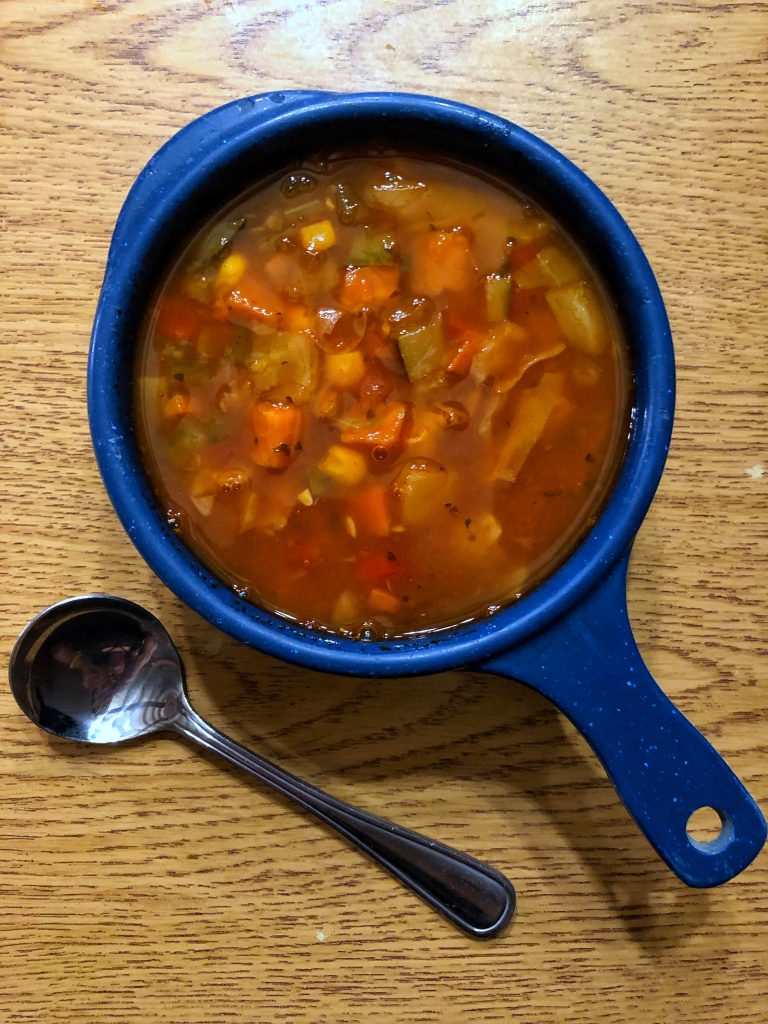 Vegan at Trails End at Disney’s Ft Wilderness Resort and Campground {Without Chef TJ} - Vegetable Soup