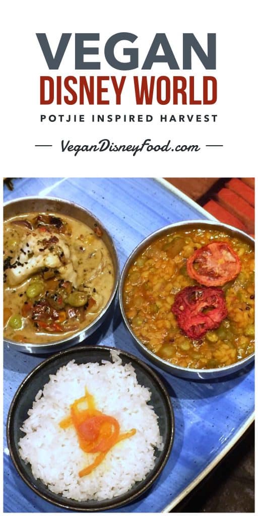 Vegan Walt Disney World - Potjie Inspired Harvest Sampler from Sanaa in Kidani Village at Disney’s Animal Kingdom Lodge