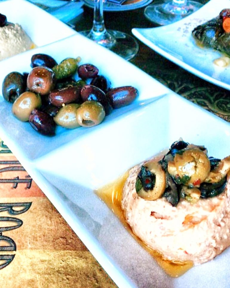 Vegan Walt Disney World - Epcot - Spice Road Table - Hummus and Olives