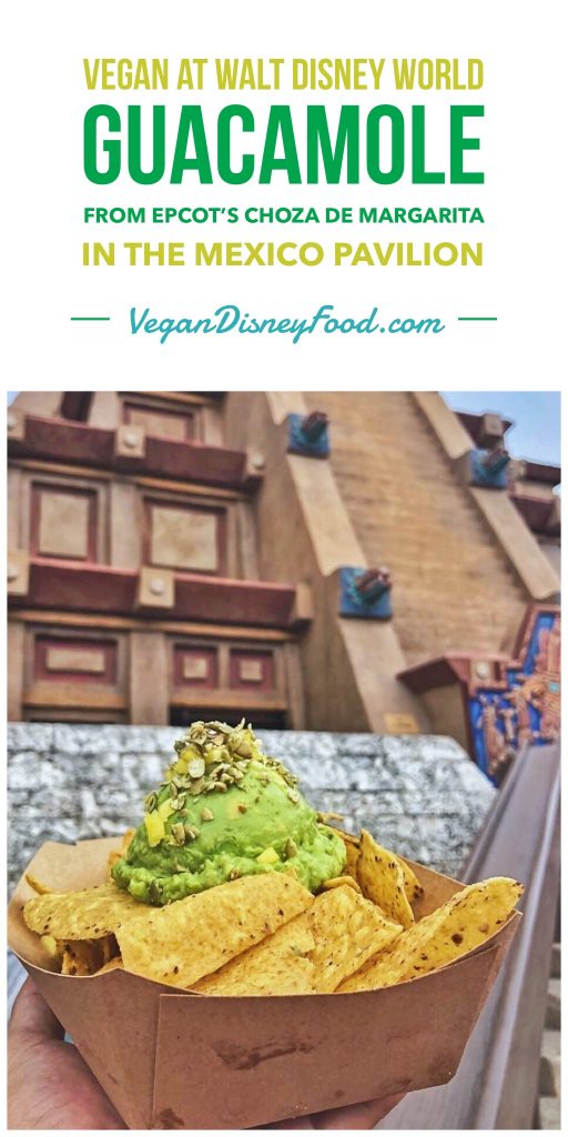 Vegan at Walt Disney World - Guacamole from Epcot’s Choza de Margarita