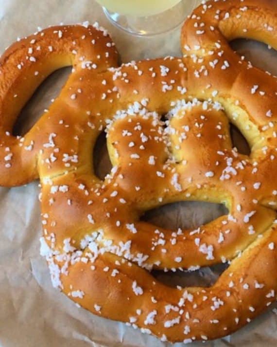 Vegan at Walt Disney World and Disneyland Classic Mickey Pretzel