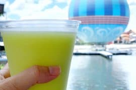 Vegan Lime Dole Whip Friezling at Wine Bar George in Disney Springs