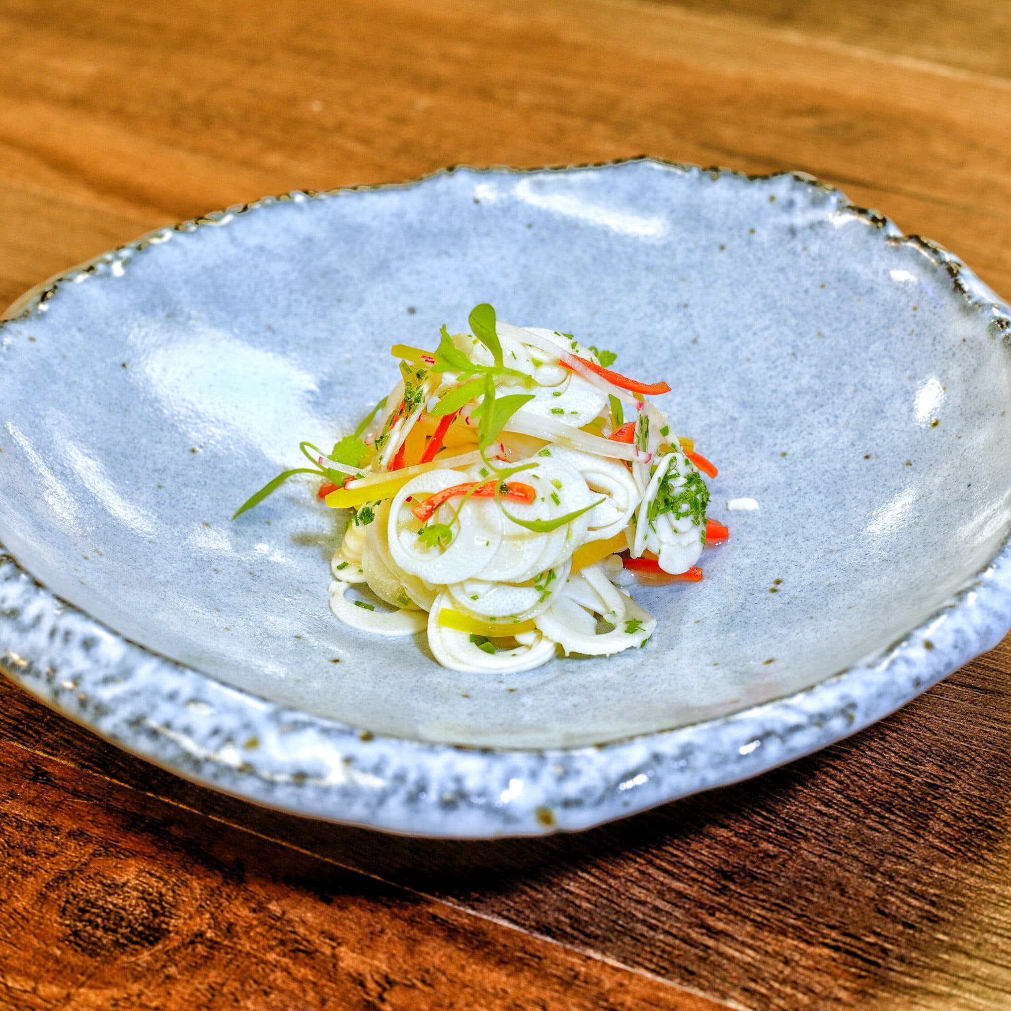Vegan Hearts of Palm Ceviche at the Swan and Dolphin Food and Wine Classic at Walt Disney World