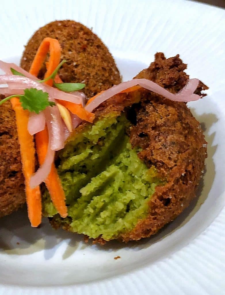 Vegan at Walt Disney World - Spiced Chickpea Falafel at Tiffins in Animal Kingdom