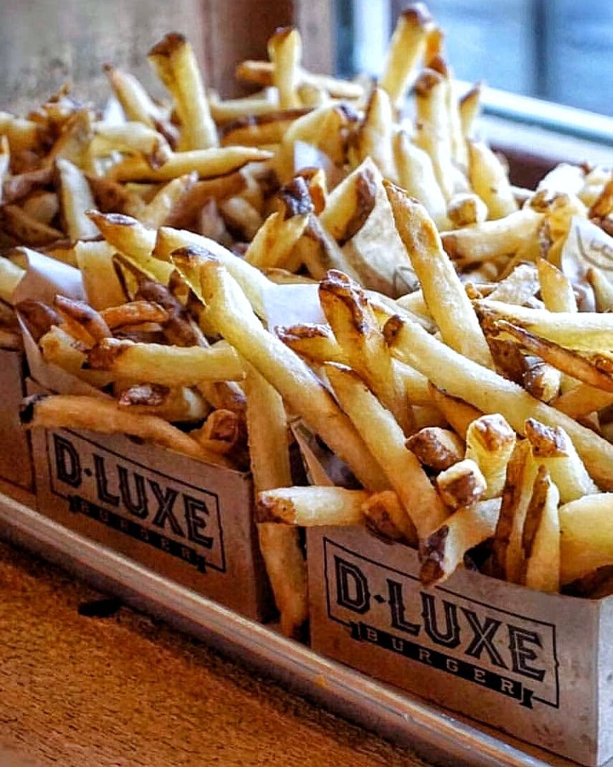 Vegan at Walt Disney World - Fresh Cut French Fries at D-Luxe Burger in Disney Springs