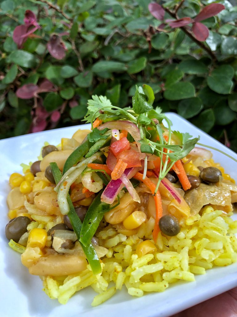 Spicy Kenyan Vegan Githeri at the 2019 Epcot Food and Wine Festival