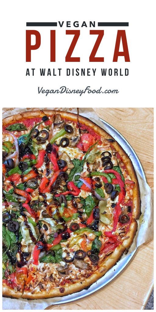 Vegan at Walt Disney World - Vegan Pizza from Blaze Pizza in Disney Springs