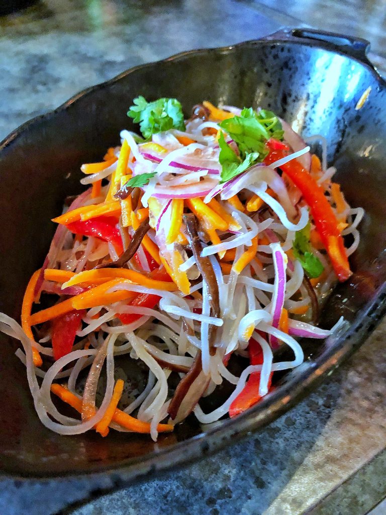 What’s Vegan at Disney’s Star Wars: Galaxy’s Edge? - Modified Yobshrimp Noodle Salad