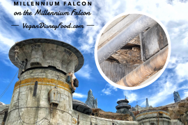 Hidden Mini Millennium Falcon on the Millennium Falcon in Star Wars Galaxy’s Edge