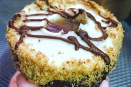 Vegan Brownie Cupcake at Erin McKenna’s Bakery in Disney Springs