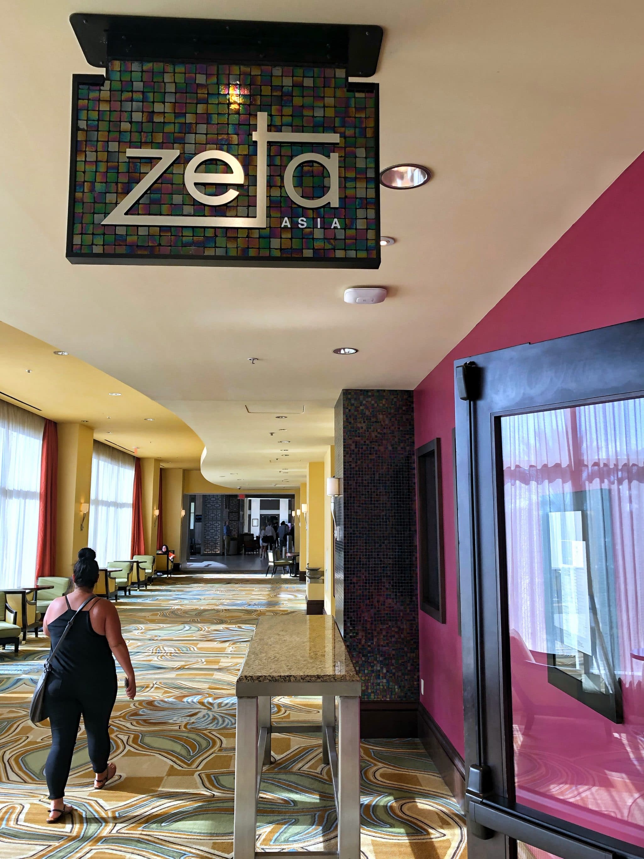 Vegan Orlando Magical Dining Review at Zeta Asia in the Hilton Bonnet Creek at Walt Disney World