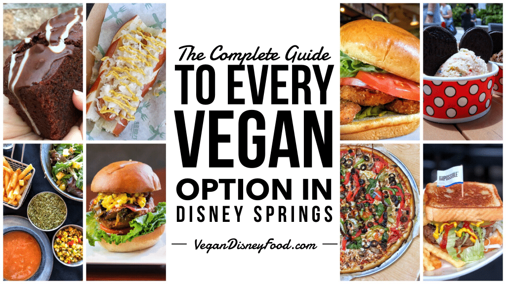 The Complete Guide to Every Vegan Option in Disney Springs at Walt Disney World