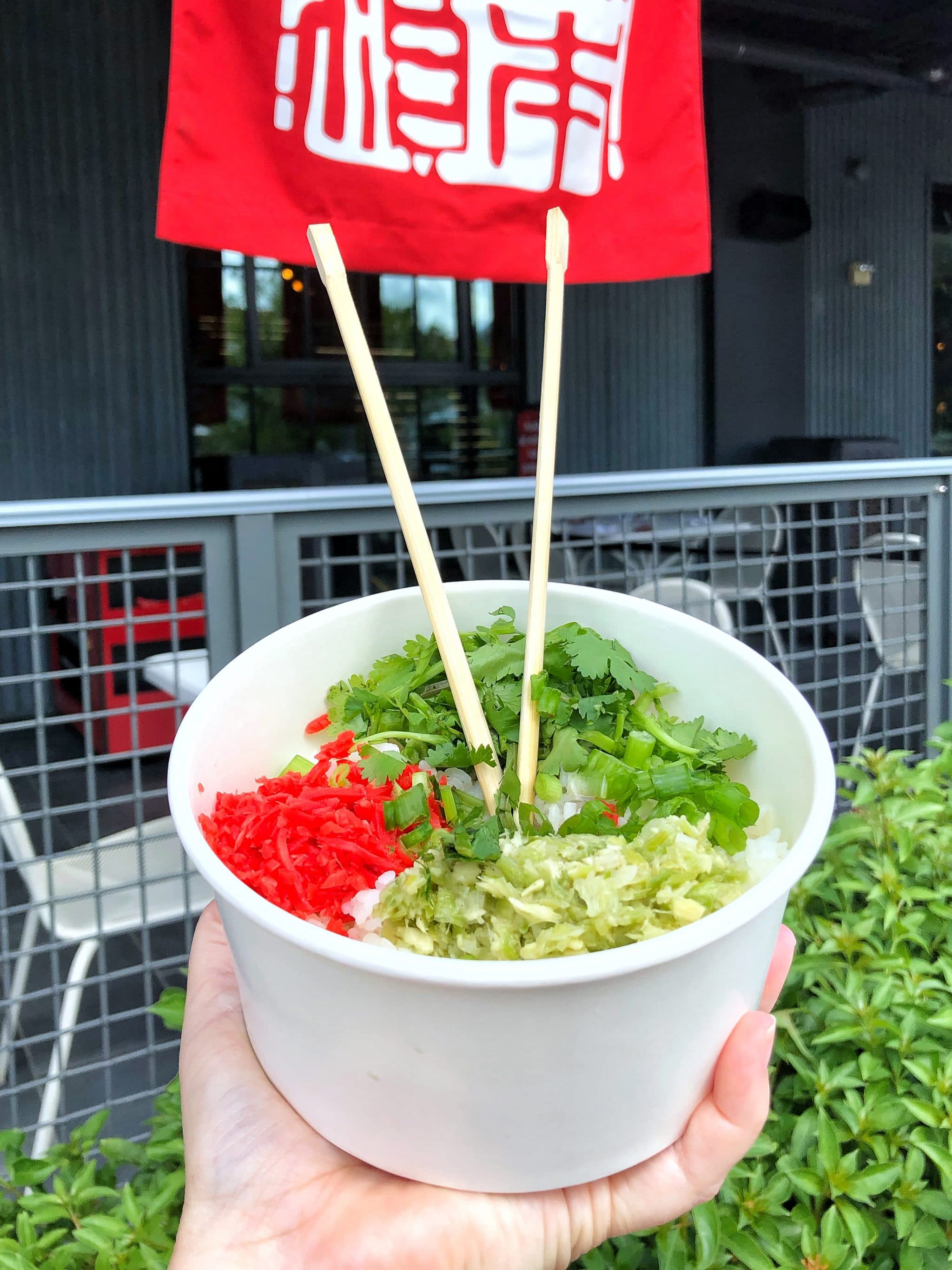 Vegan Options at Morimoto Asia Street Food in Disney Springs at Walt Disney World