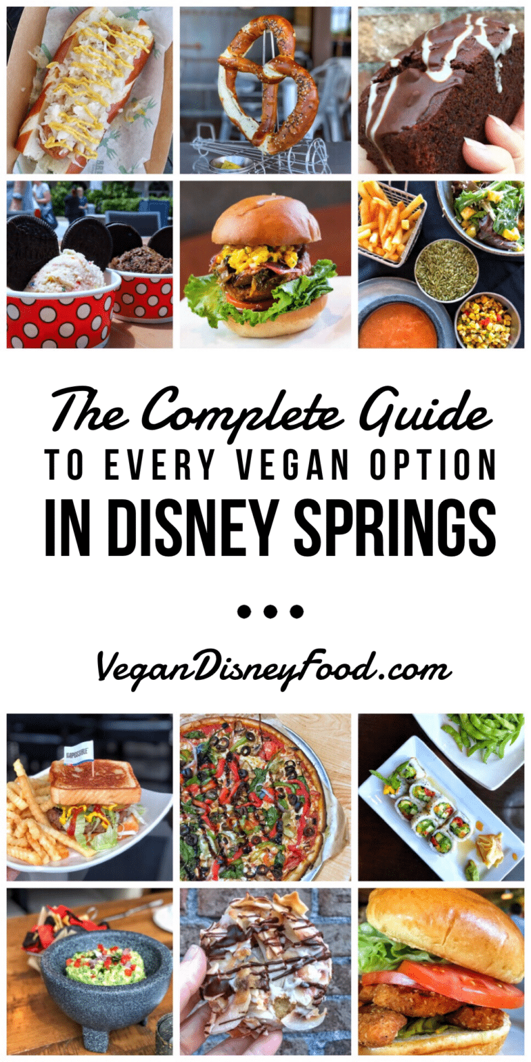 What’s Vegan in Disney Springs? Vegan Disney Food