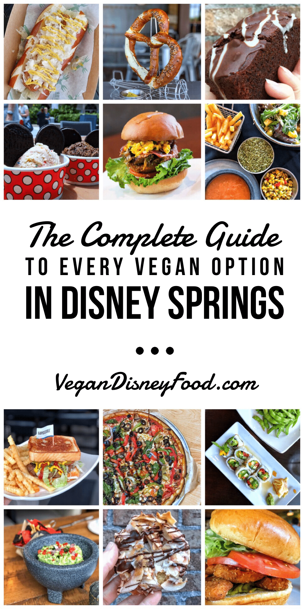 The Complete Guide to Every Vegan Option in Disney Springs at Walt Disney World