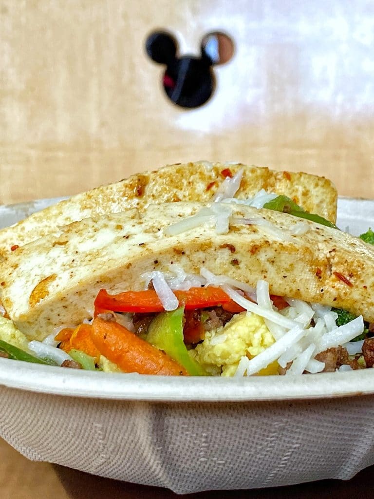 Vegan Breakfast Tofu Bowl at Contempo Cafe in Walt Disney World